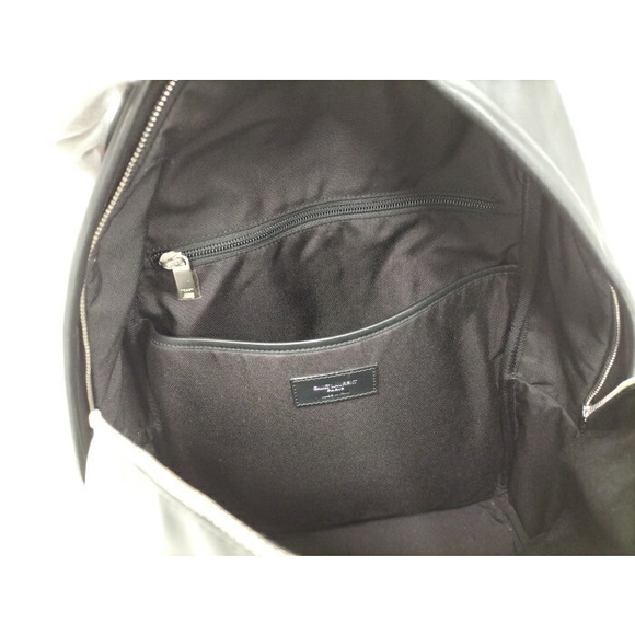 Saint Laurent City Leather Backpack Black - Picture 8 of 10